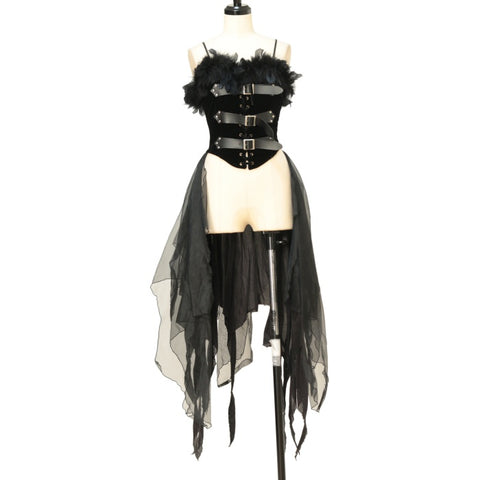 alice auaa | アリスアウアア ジャンパースカート (USED)の通販(3点