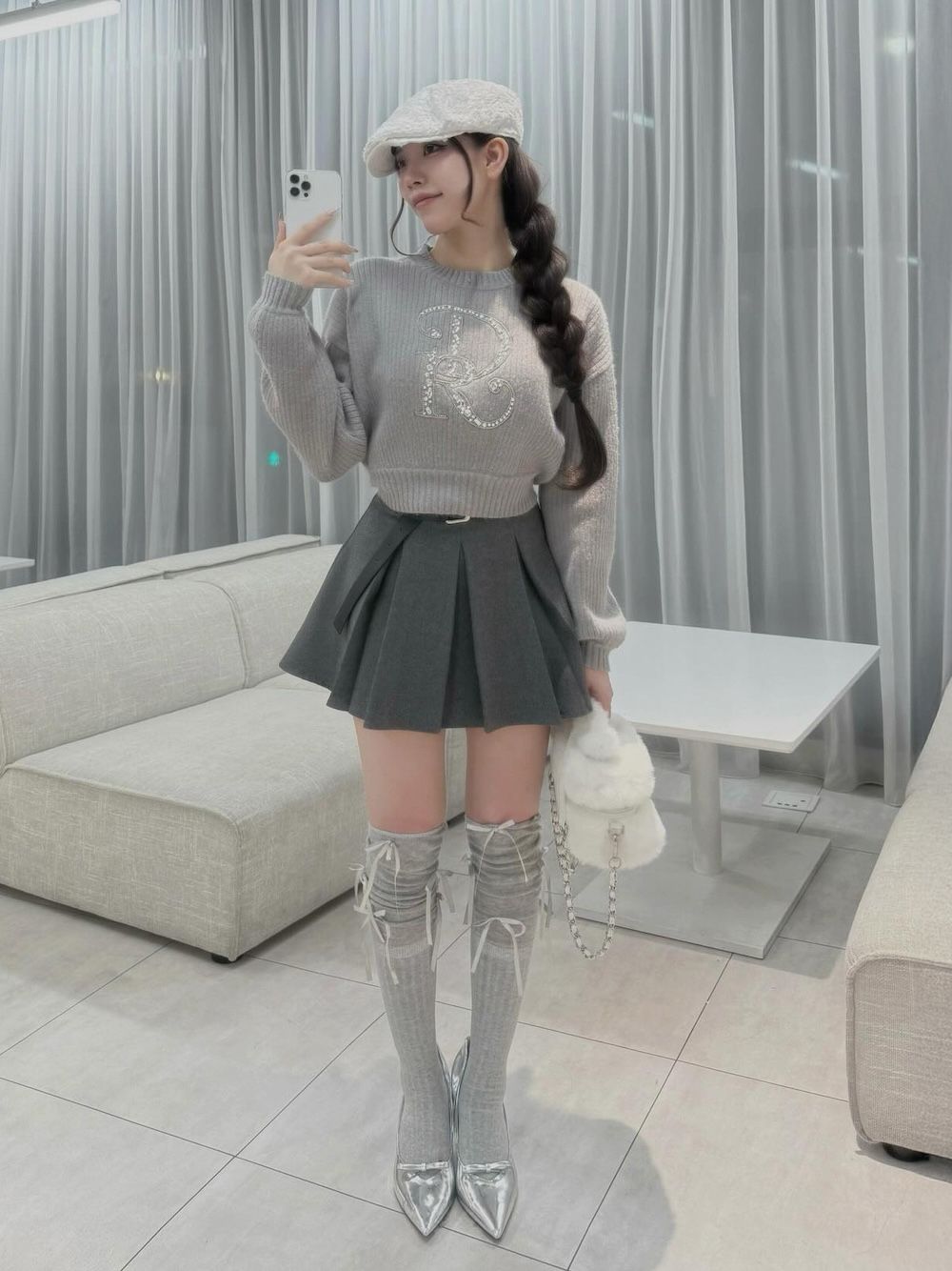 DRビジューボリュームリブニットトップス – Darich (ダーリッチ)