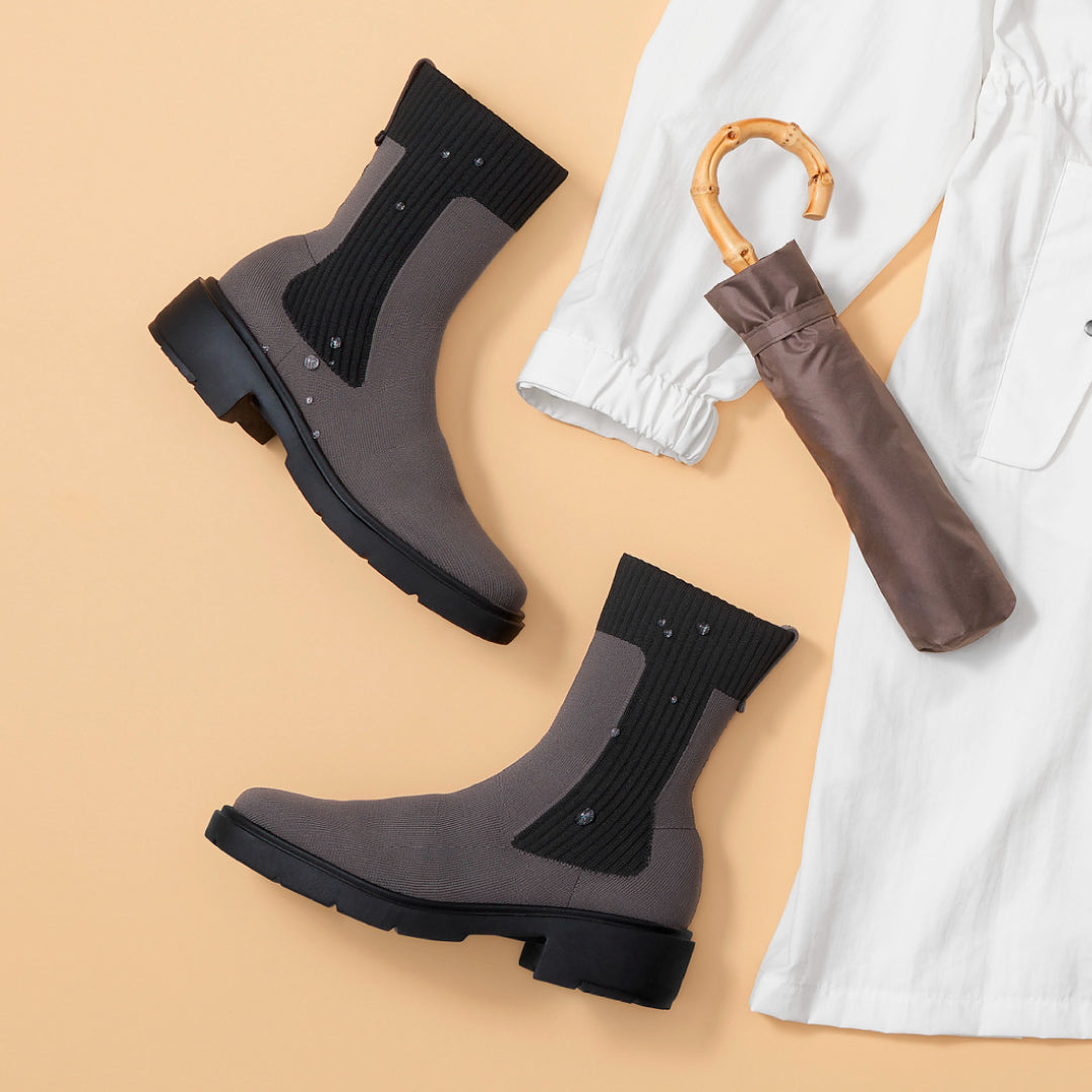 晴れも雨も活躍！steppiニットブーツ – steppi（ステッピ）公式
