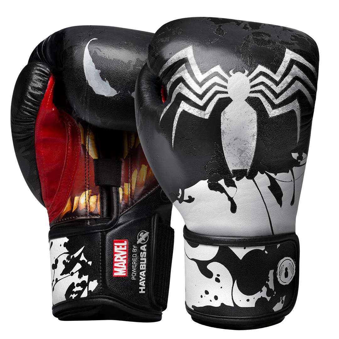 Hayabusa X Marvel's Venom Boxing Gloves | eBay
