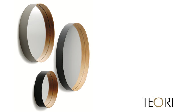 壁掛けミラー「ZERO」 送料無料 -テオリ TEORI