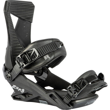 Nitro ZERO Ultra black snowboard bindings