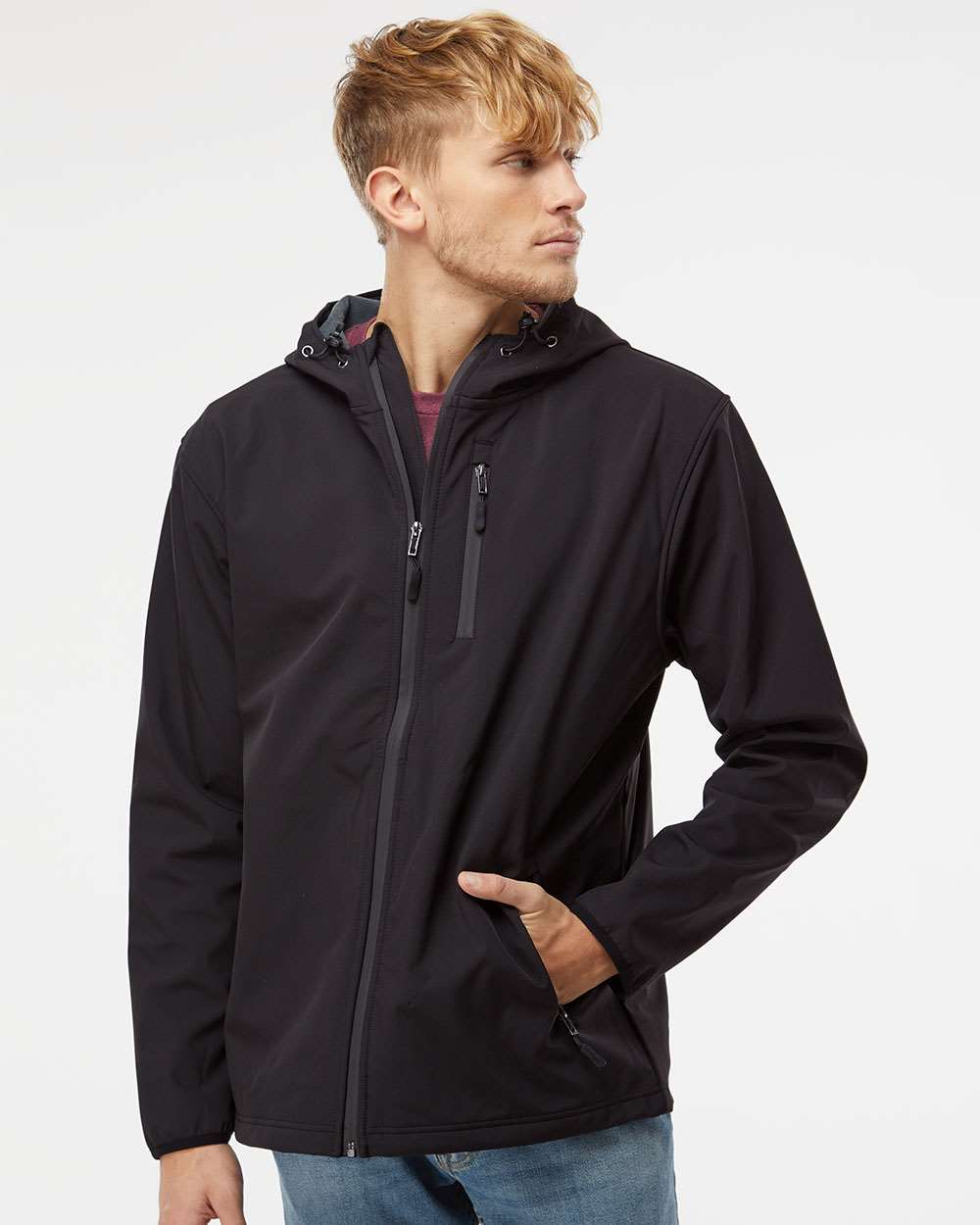Independent Trading Co. EXP35SSZ - Men's Poly-Tech Soft Shell Jacket