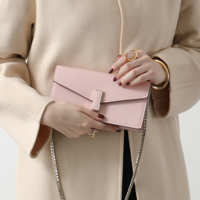 ジミーチュウ Avenue Quad XS パール付き ショルダーバッグ (Jimmy