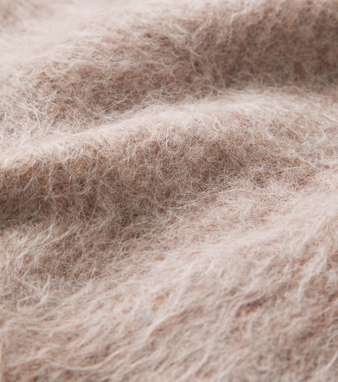 アイレネ - IRENE | Alpaca Shaggy Middy Cardigan-Light | RESTIR