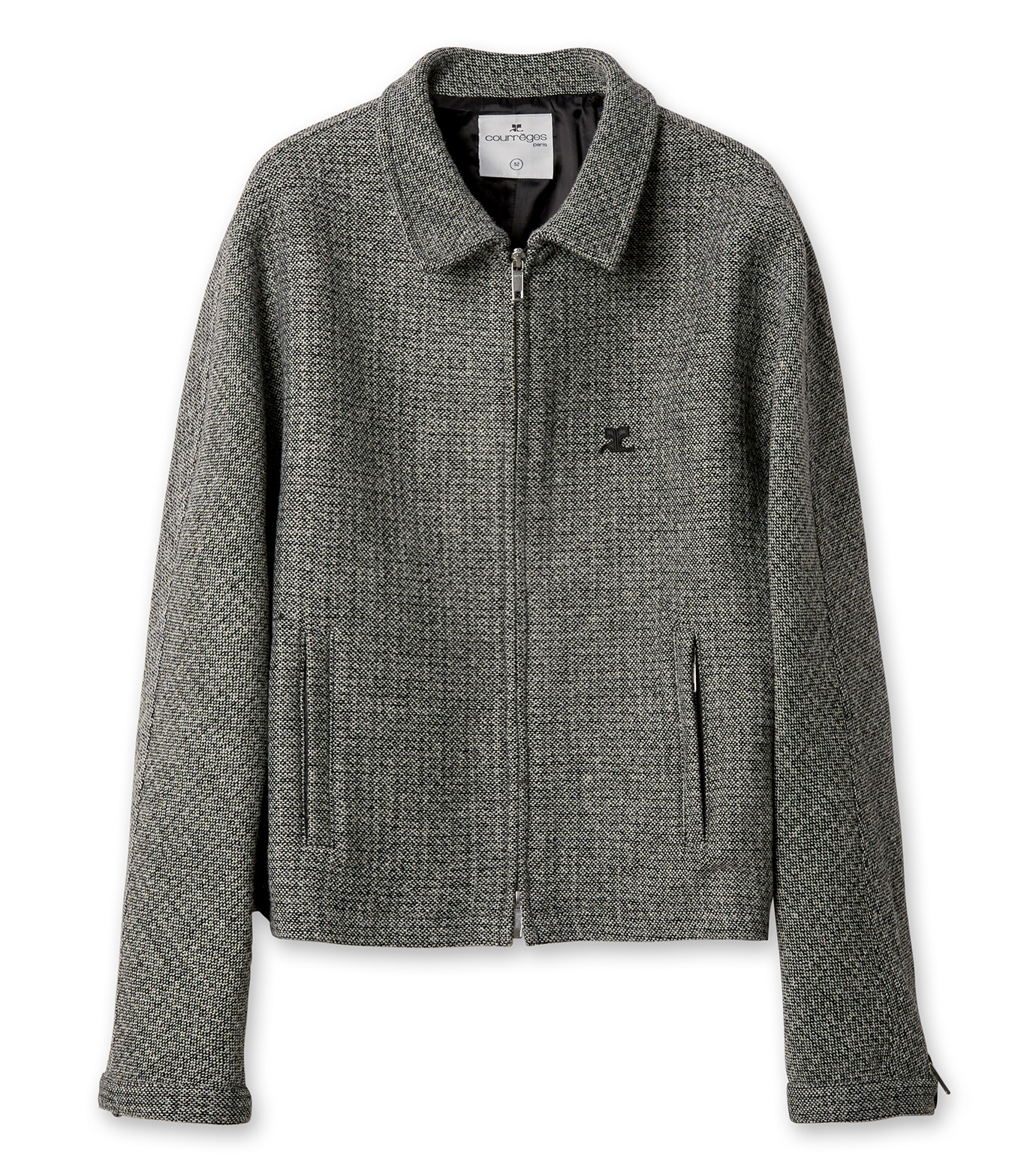クレージュ - courrèges | ZIPPED CAVIAR WOOL BOMBER | RESTIR リステア