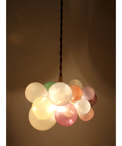 ユ*ウ様 オカベマキコ♡ シャボンランプ クリア9球♡ ユ*ウ様