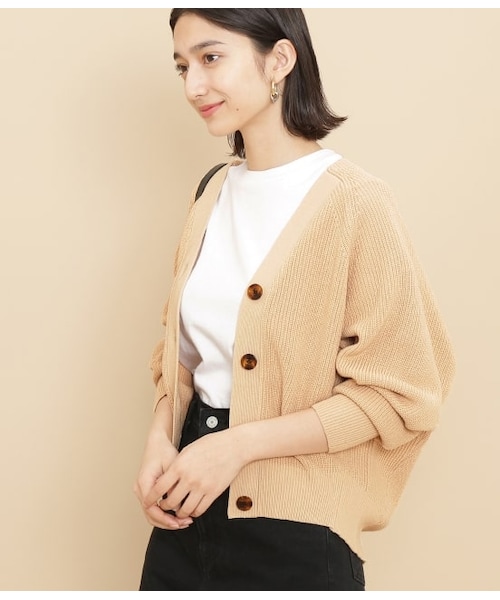 ADAM ET ROPE'（アダムエロペ）の「コットンコクーンカーディガン