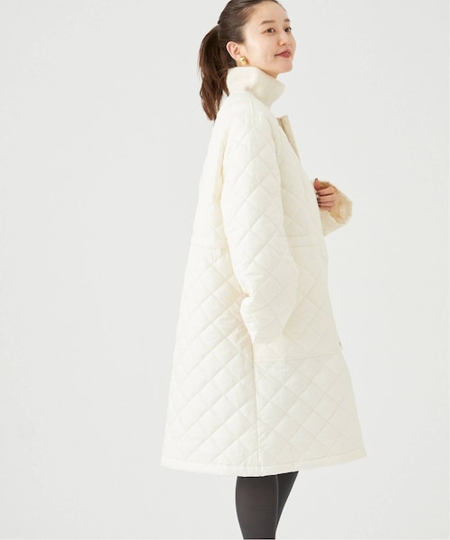 IENA（イエナ）の「《予約》ノーカラーキルティングコート（）」 - WEAR