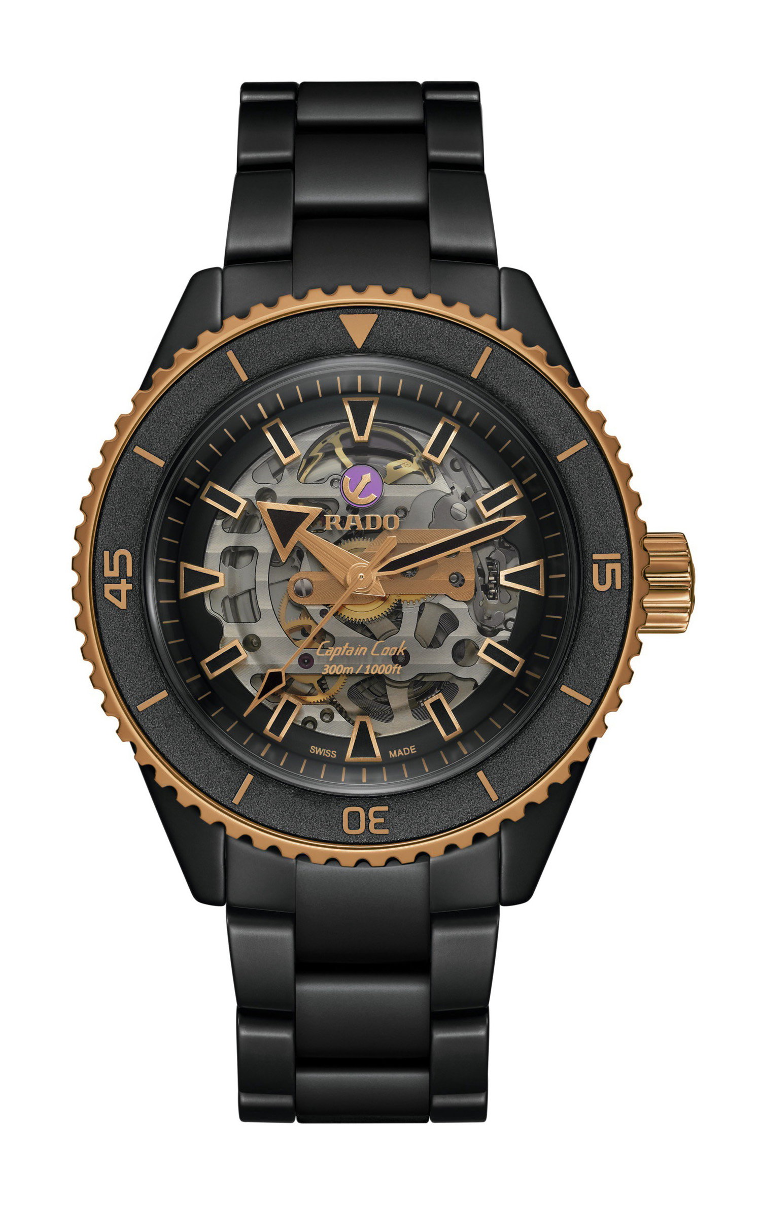 Rado Captain Cook High-Tech Ceramic Skeleton – The Watch Pages