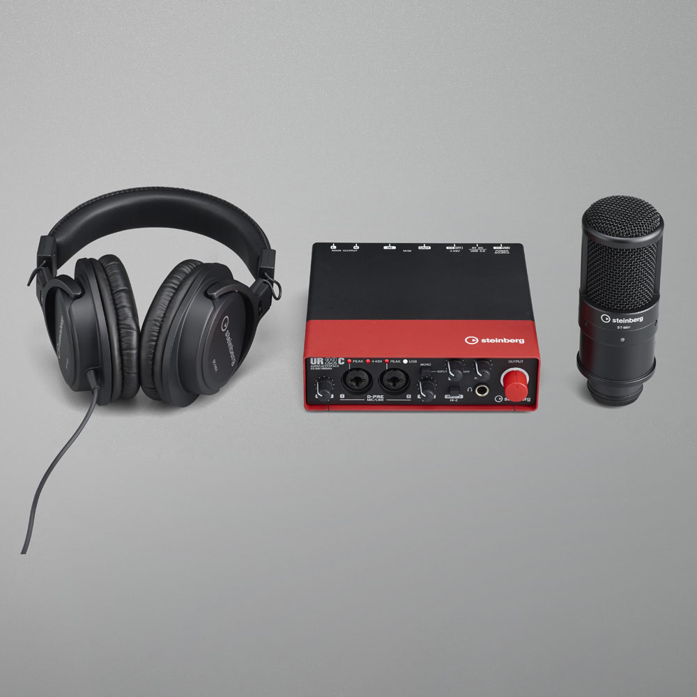 Steinberg UR22C Recording Pack (UR22Cオーディオインターフェイス +