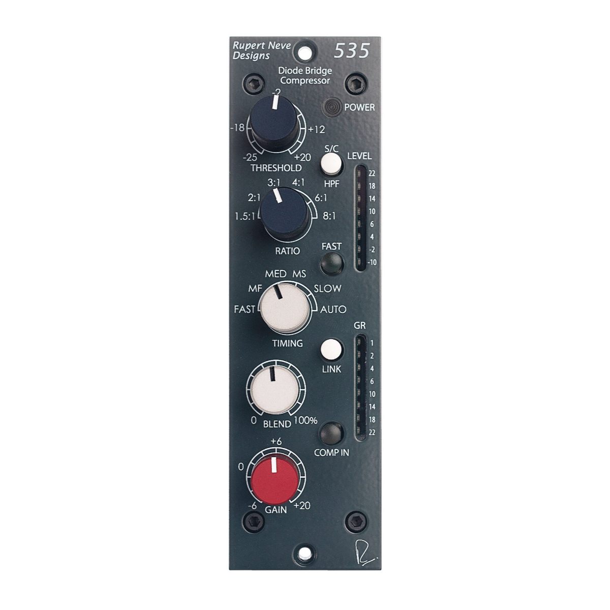 Rupert Neve Designs 535 500 Series Diode-Bridge Compressor with