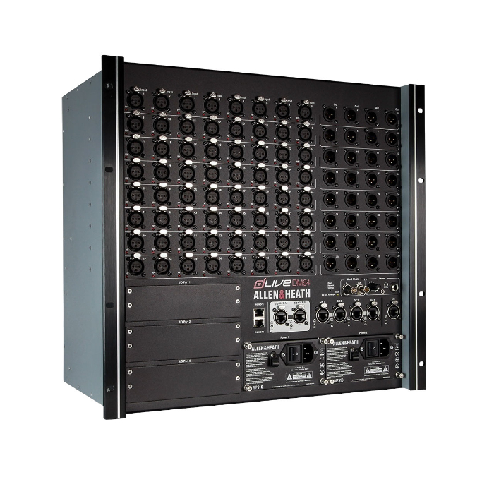Allen & Heath dLive DM64 64-Input 128-Channel Digital Stagebox