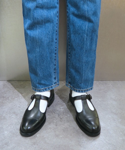 ENCHANTED | 《APOM》本革Tストラップメリージェーンシューズ - Buyee