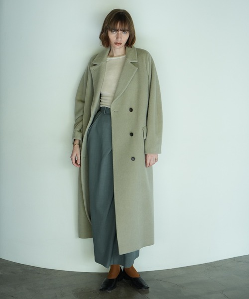 CLANE | DOUBLE WOOL LONG COAT - Buyee, an Online Proxy Shopping