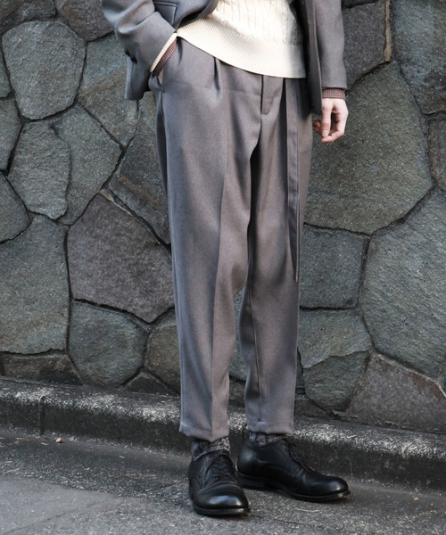 MR.OLIVE | 【セットアップ対応】RETORO POLYESTER TWILL / ベルト付き