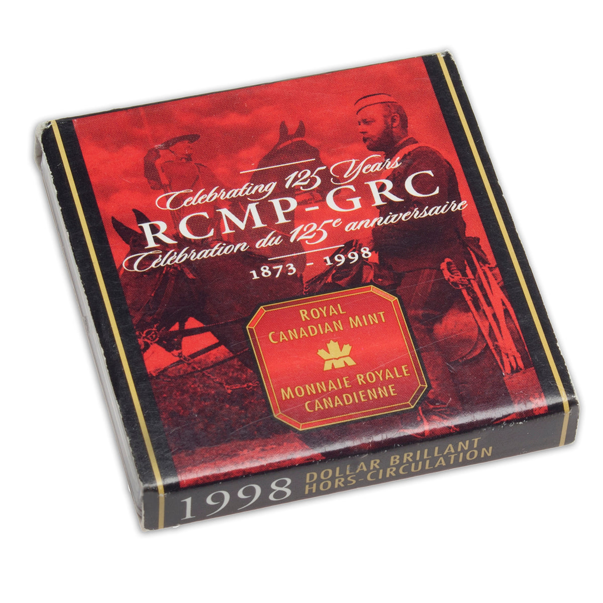 1998 $1 - Royal Canadian Mounted Police (RCMP), 125th Anniversary - B.