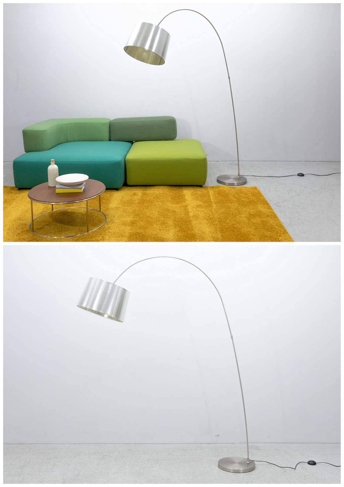 BoConcept ボーコンセプト｜ KUTA クタ フロアランプ シルバー （美品