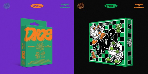 ZOONIZINI (MJ & JINJIN/ASTRO) デビューアルバム『DICE』8月発売