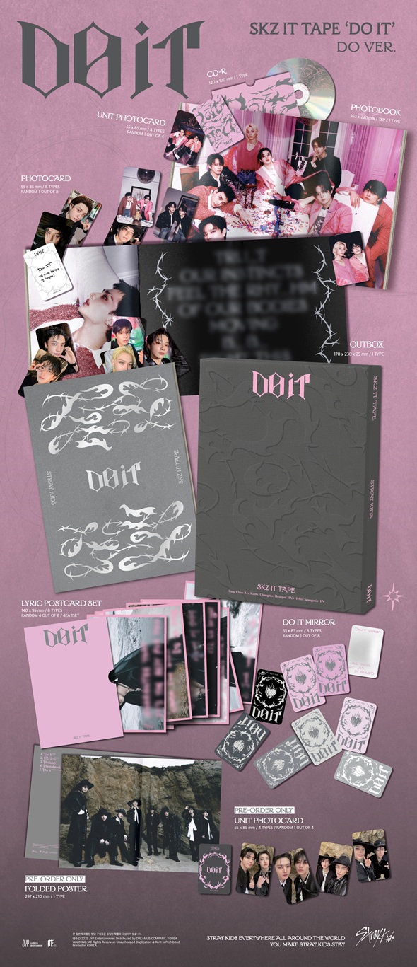Stray Kids 『SKZ IT TAPE 'DO IT'』2025年11月リリース