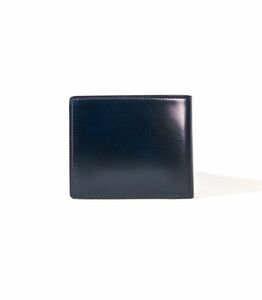 キプリス本革製コードバンxシラサギレザー二つ折り財布 カラー