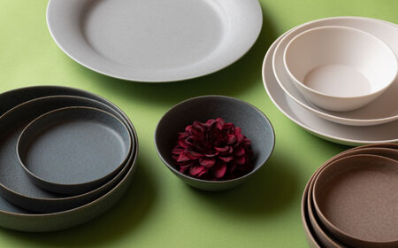 美濃焼】cuisine キュイジーヌ 碗・湯呑セット ホワイト【金正陶器