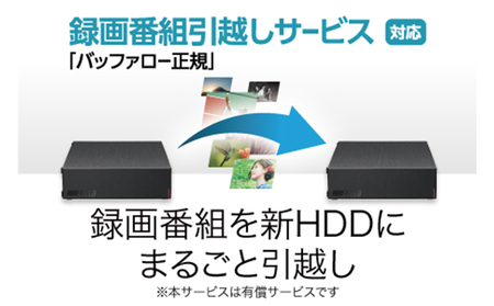 BUFFALO 外付けハードディスク 4TB 外付け HDD 録画用外付けHDD 録画用