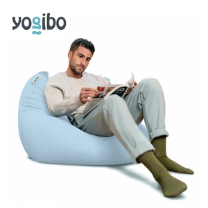 Yogibo Mini ペールブルー 青 ヨギボー ヨギボーミニ ビーズクッション