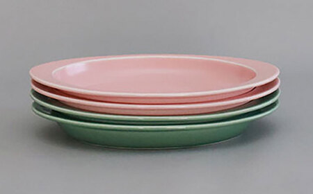 波佐見焼 マルヒロ】HASAMI SEASON 01 オーバルプレートセット（4点