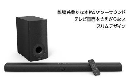 DENON ホームシアターサウンドバーシステム ［DHTS316K］ F21R-841