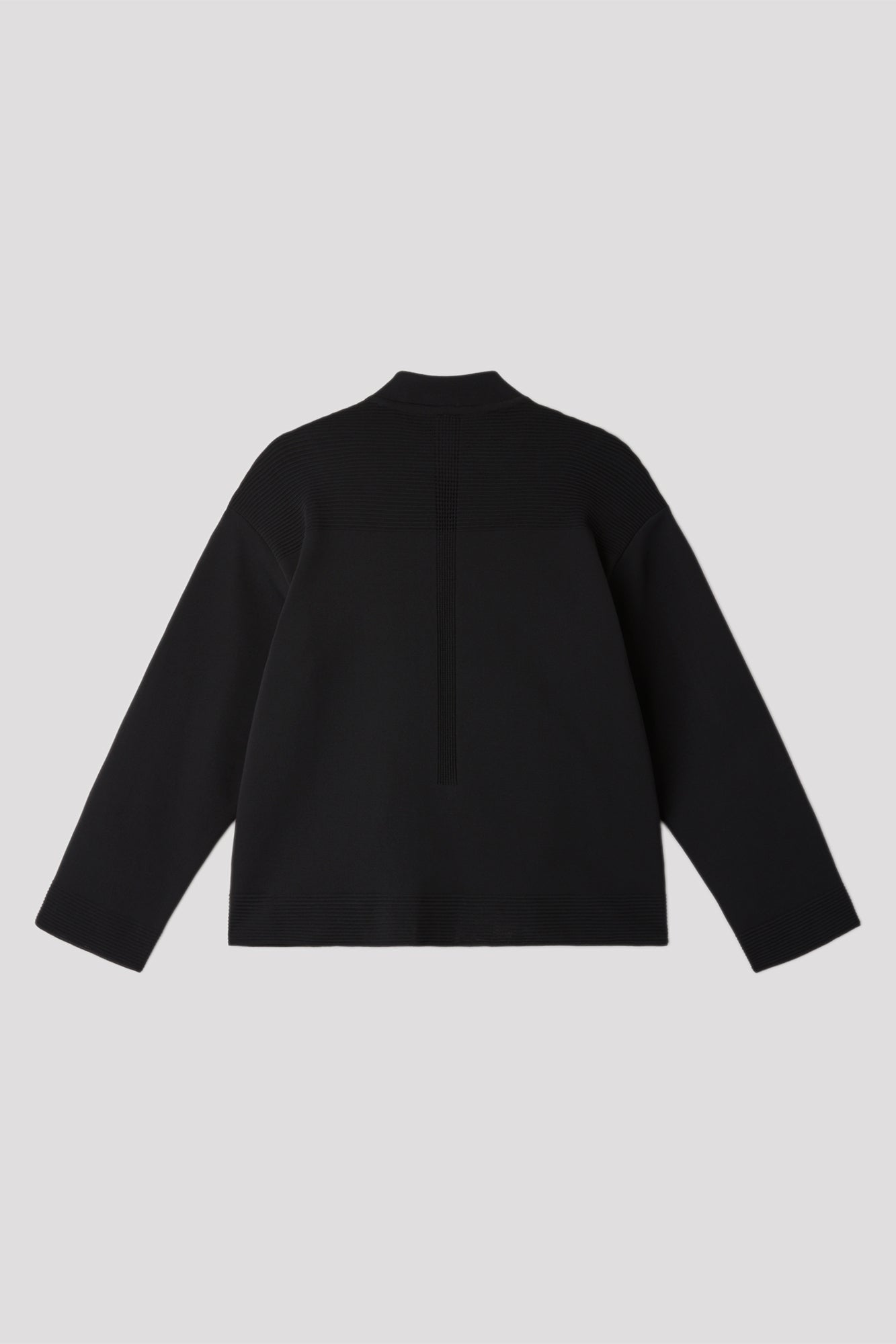 MILAN RIB STAND-UP COLLAR BLOUSON