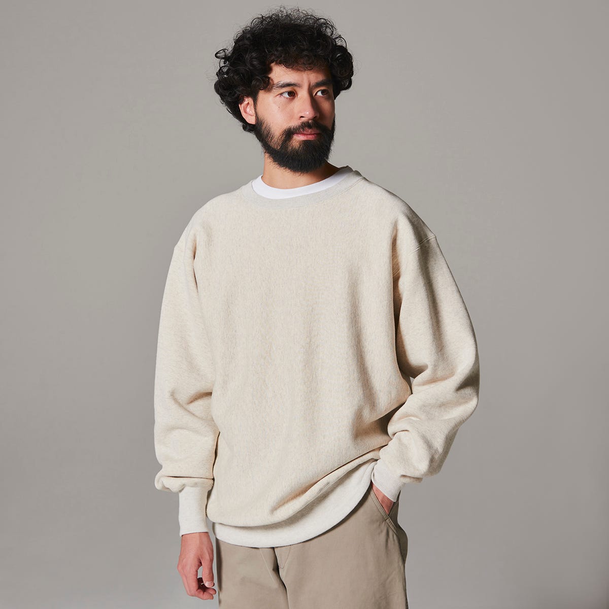 リバースウィーブ(R) 2ndパテントモデル クルーネックスウェットシャツ