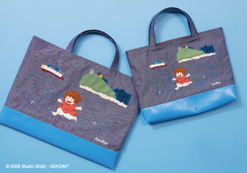 スタジオジブリのあの服×ファミリア」ポニョとトトロのバッグが登場