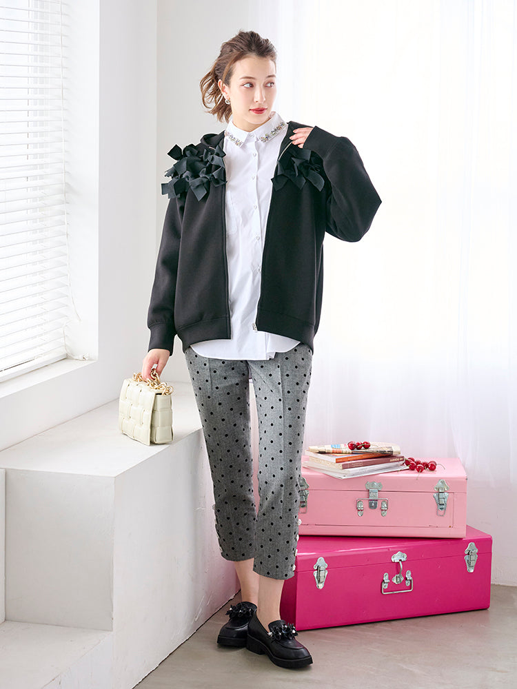 サイドビジューパンツ |【公式】Chestyオンラインショップ