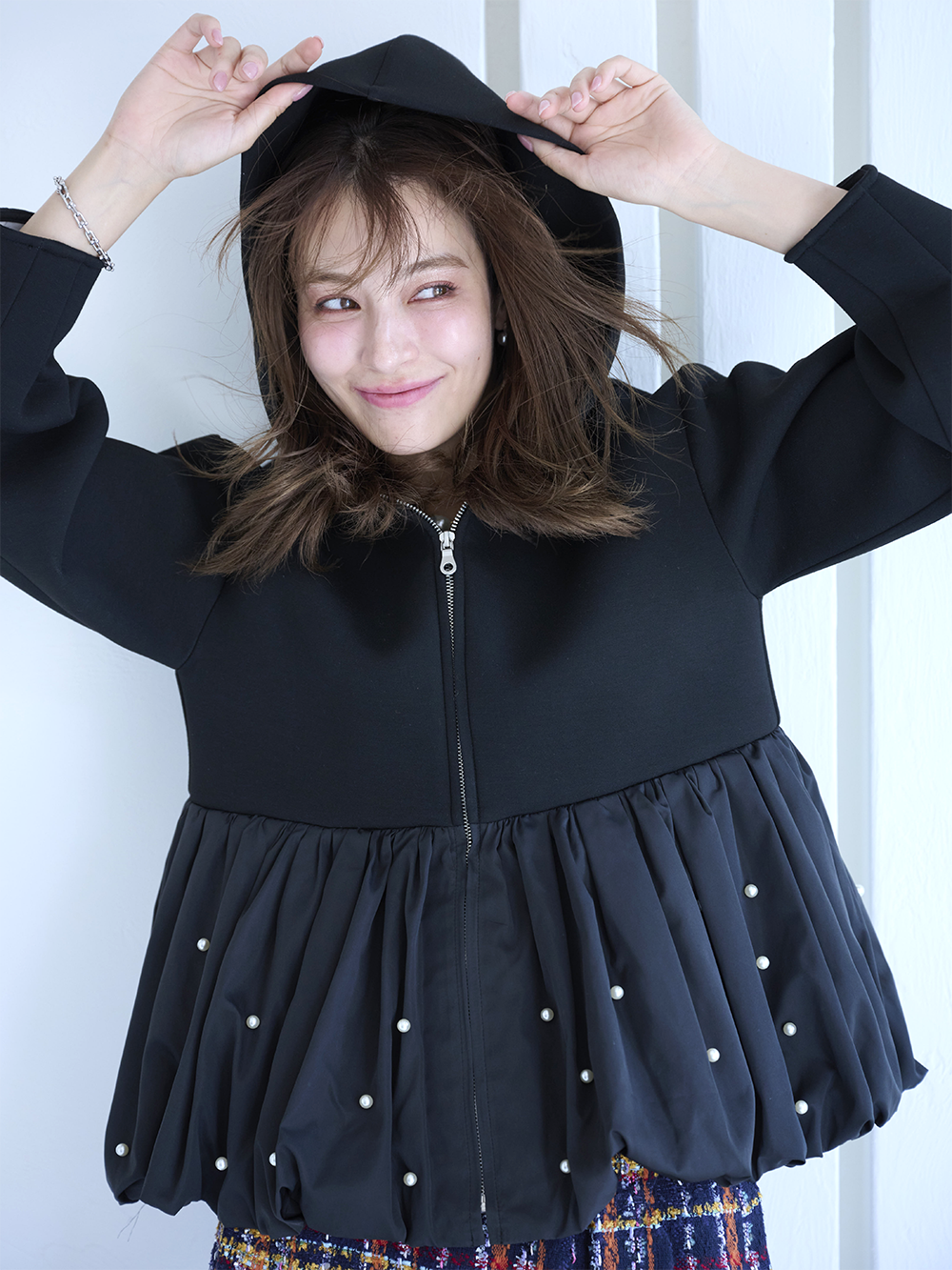 パールボンディングパーカー｜【公式】Chestyオンラインショップ