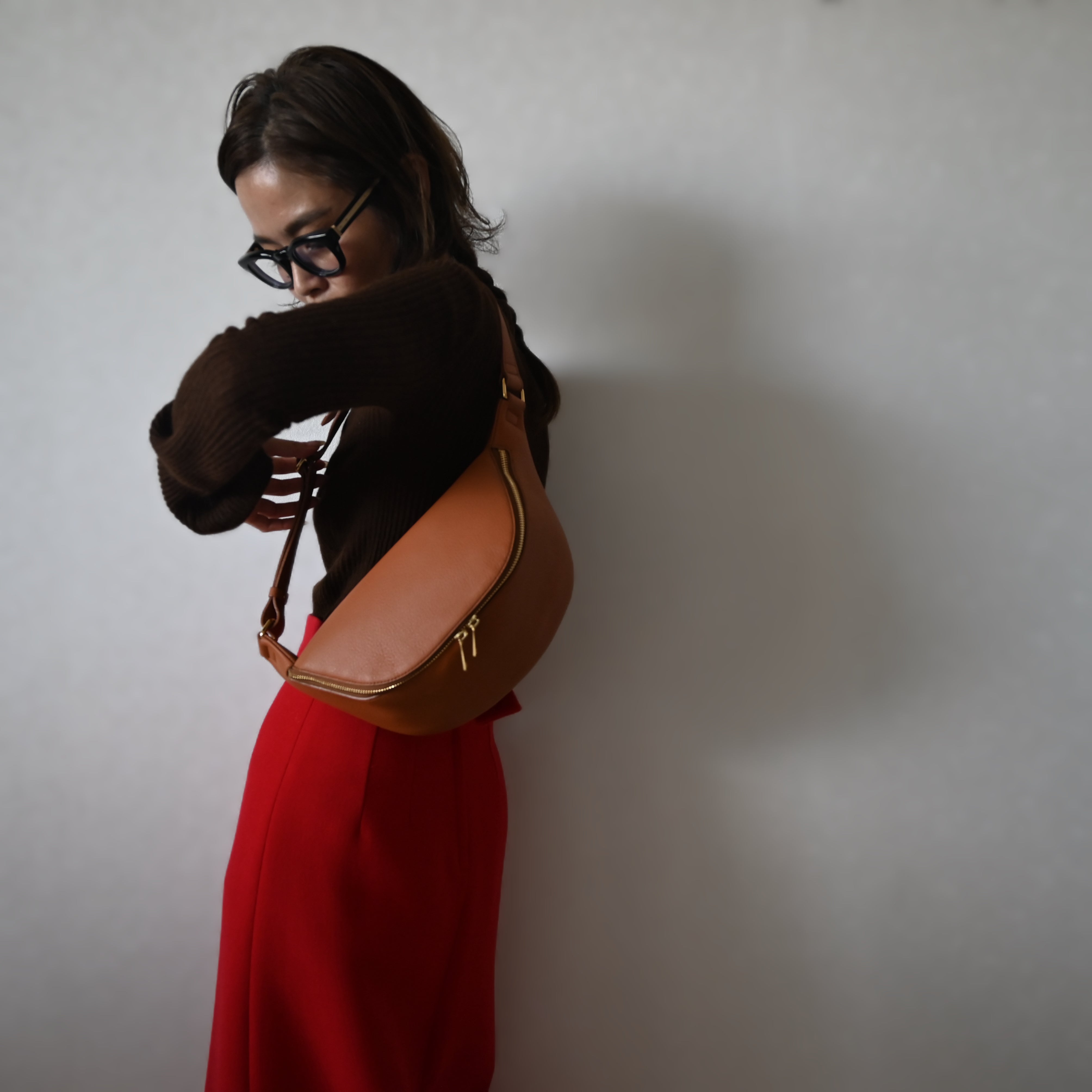 Shrink Leather Waist Bag – ch!iii