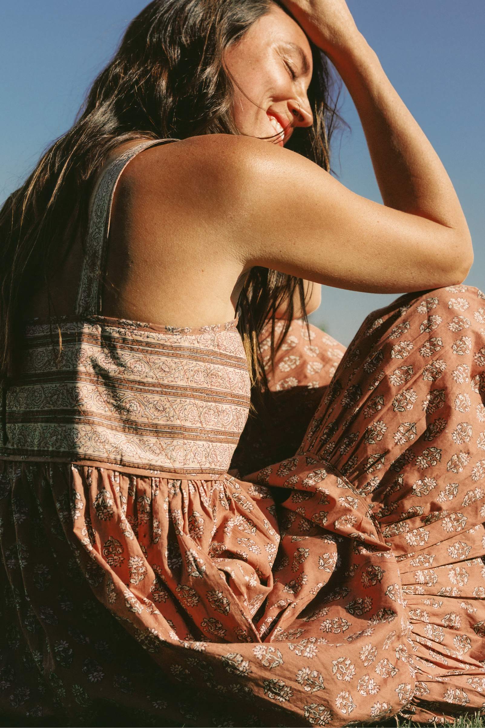 The Chiara Dress | Ginger Sunflower – Christy Dawn