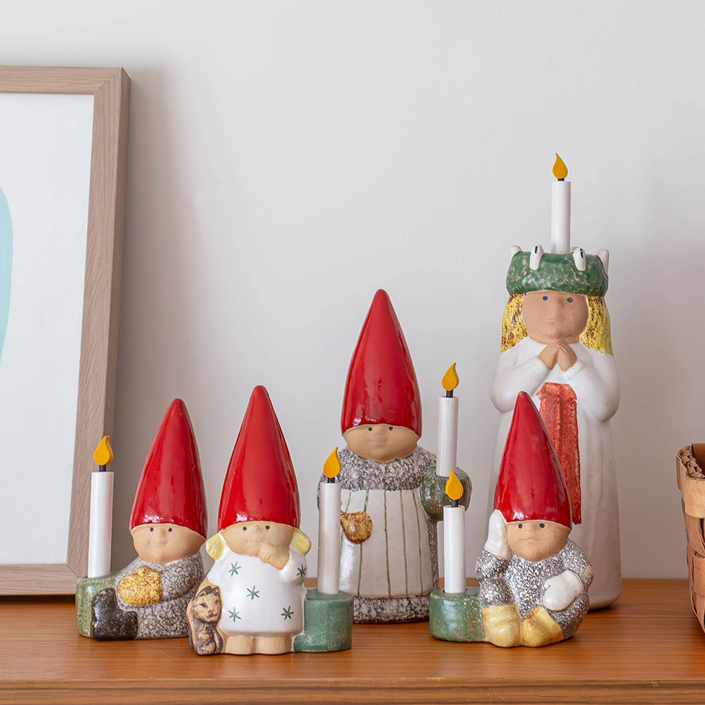 個別販売】Lisa Larson リサ・ラーソン｜ADVENT LUCIA COMFOTA 北欧雑貨店