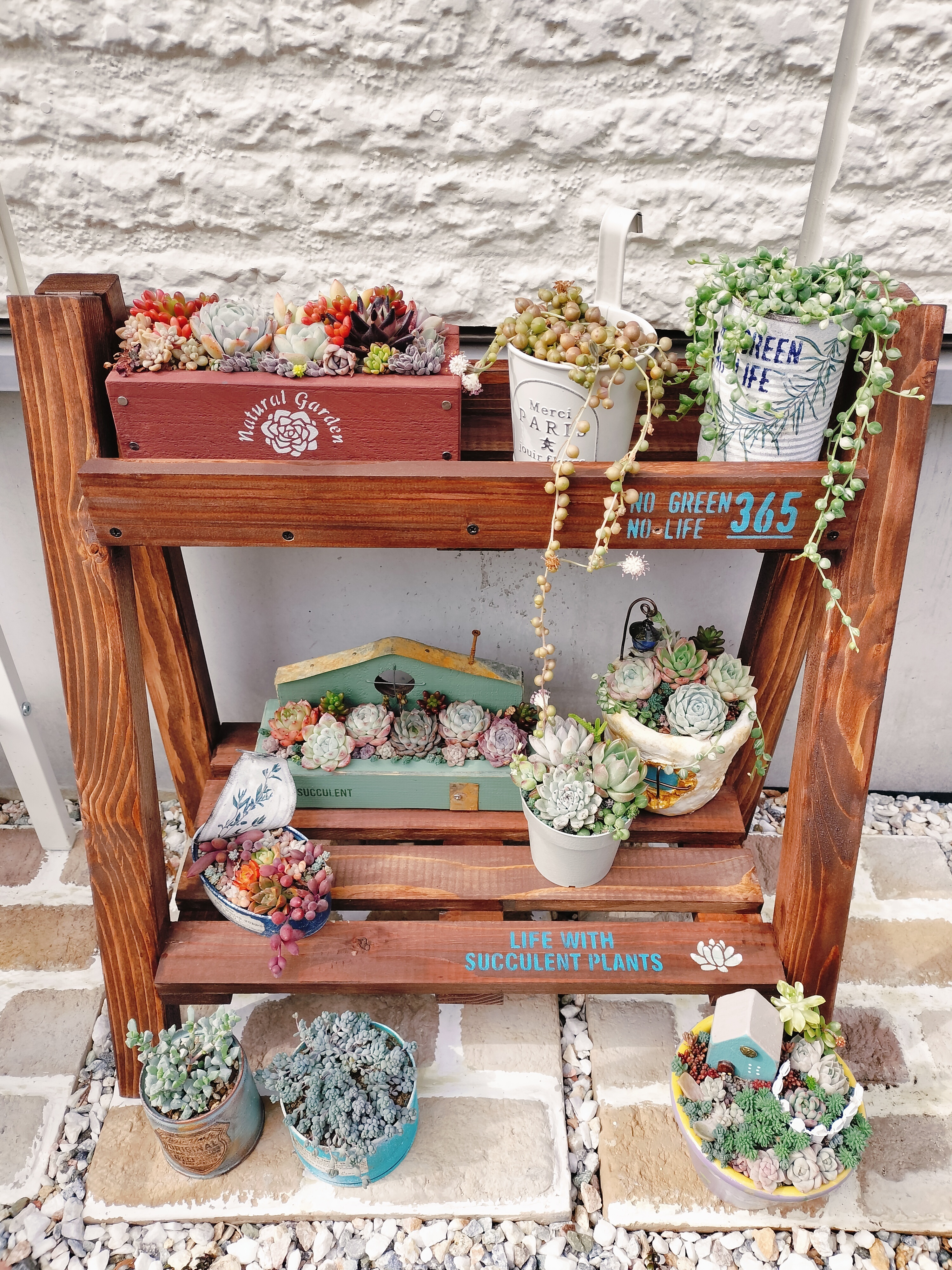 A型ステップラック 多肉棚にアレンジ | CAINZ DIY Square