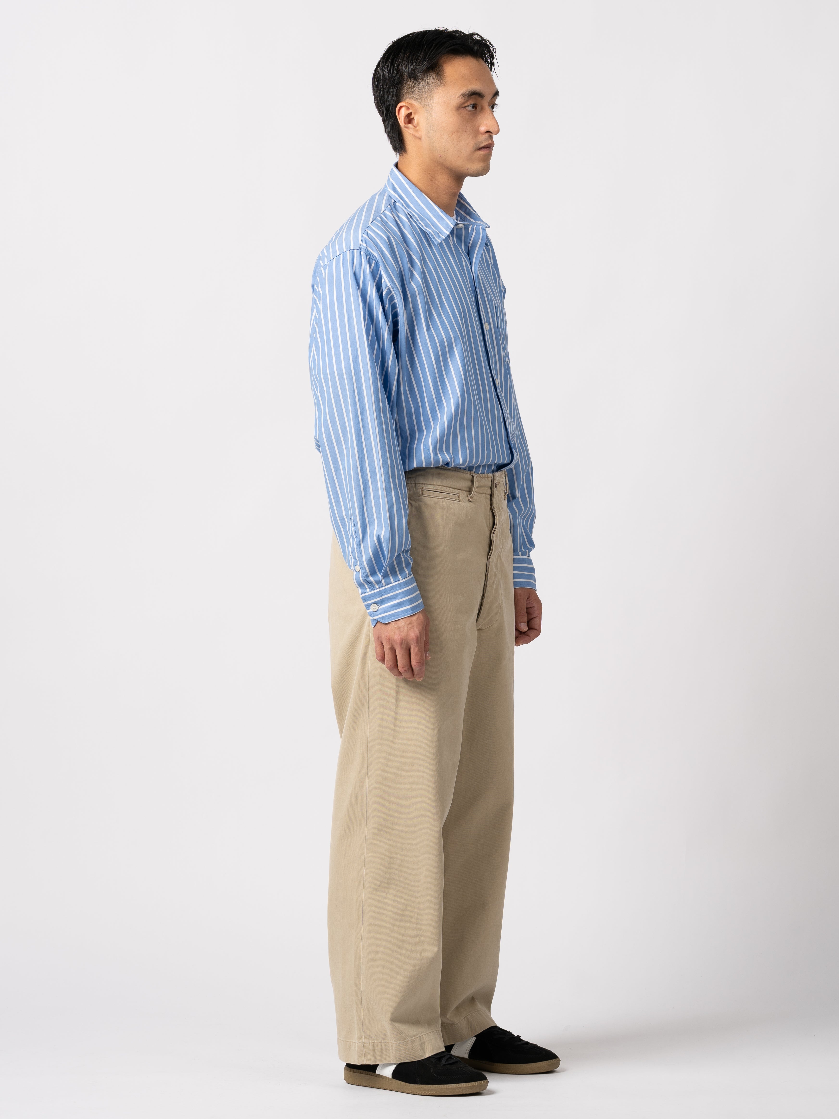 orslow Vintage Fit Army Trousers (Khaki Stone)| COMRADEHK