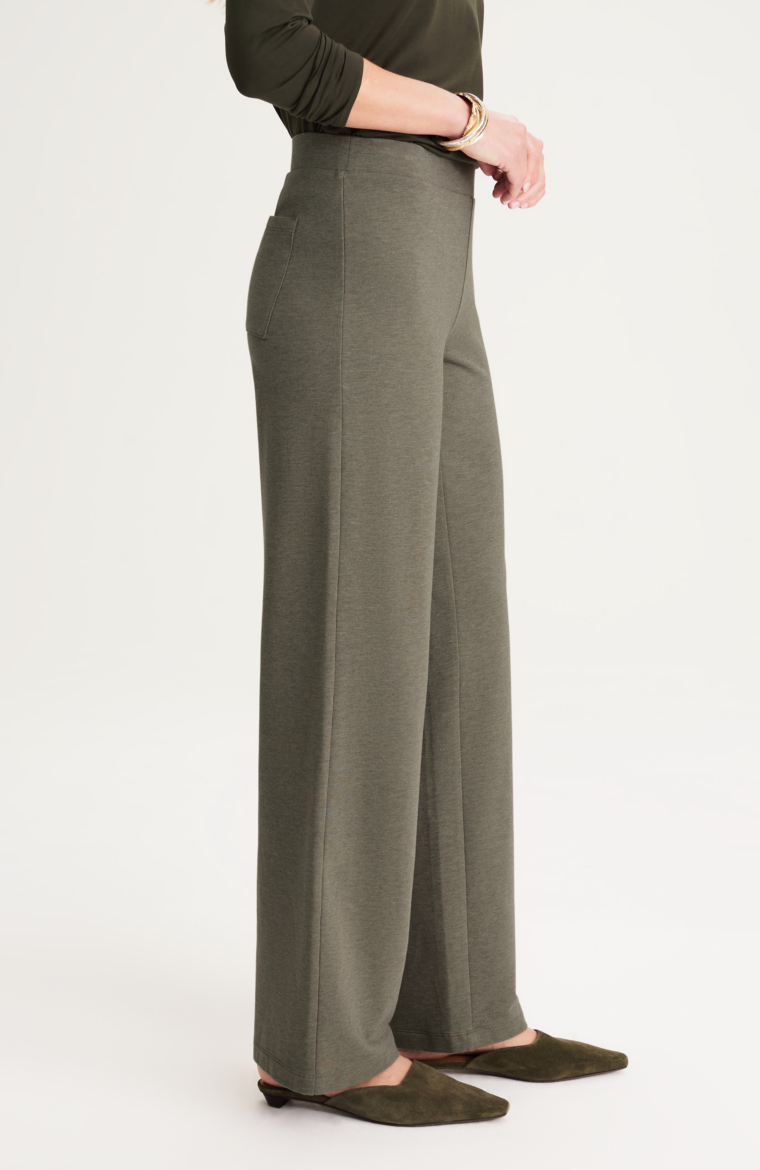 Pure Jill Affinity Pull-On Wide-Leg Pants | JJill
