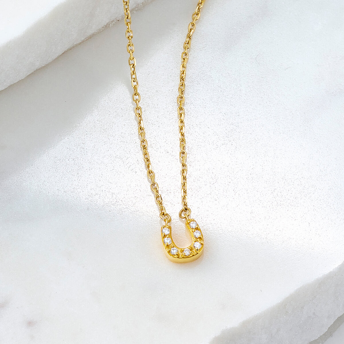 直営店限定】Lierrey ホースシュー ネックレス（レディース／長さ