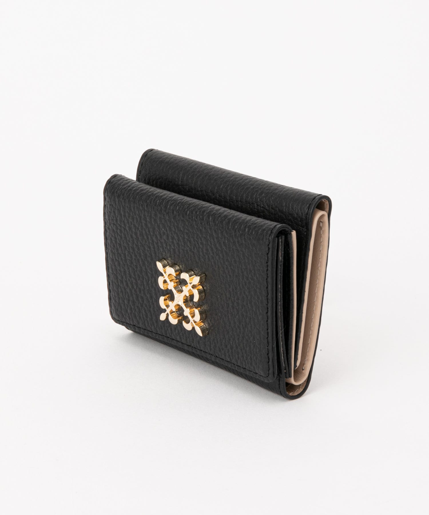 モノグラムプレート三つ折りウォレット | russet(ラシット)レディース