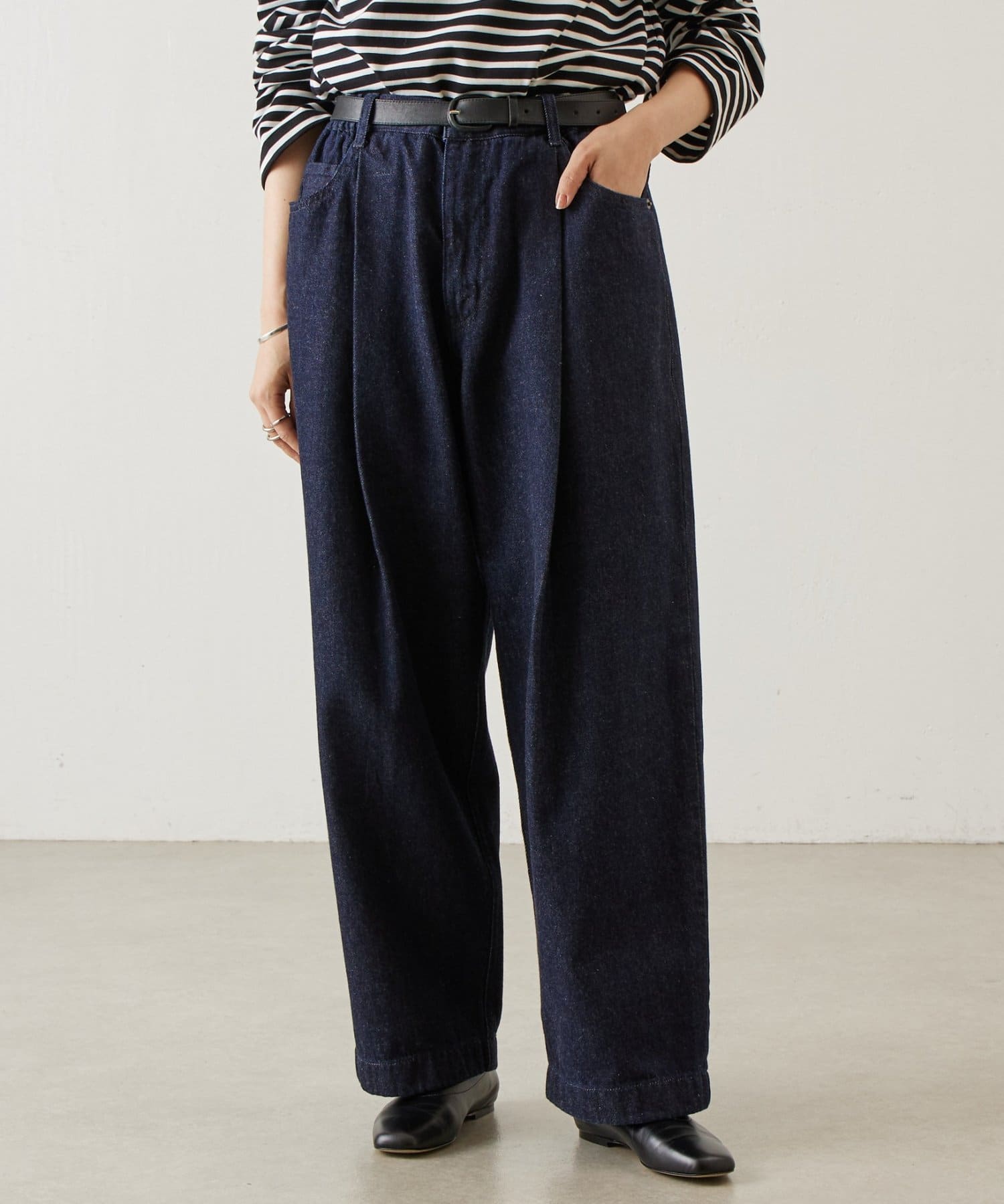 フルカワコラボ ルーズタックデニム | BEARDSLEY(ビアズリー