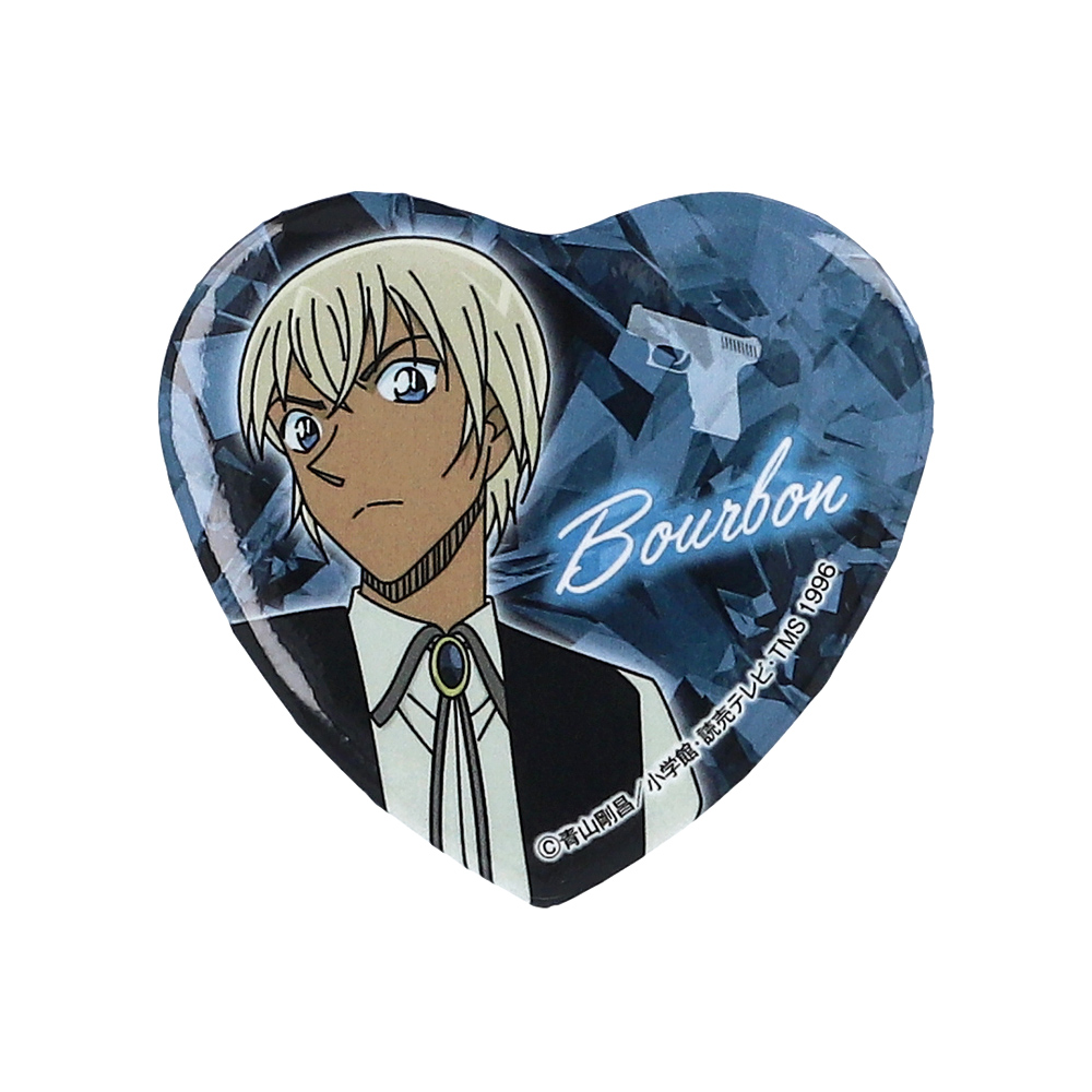 名探偵コナンプラザ ジュエリーハート缶バッジ 安室透