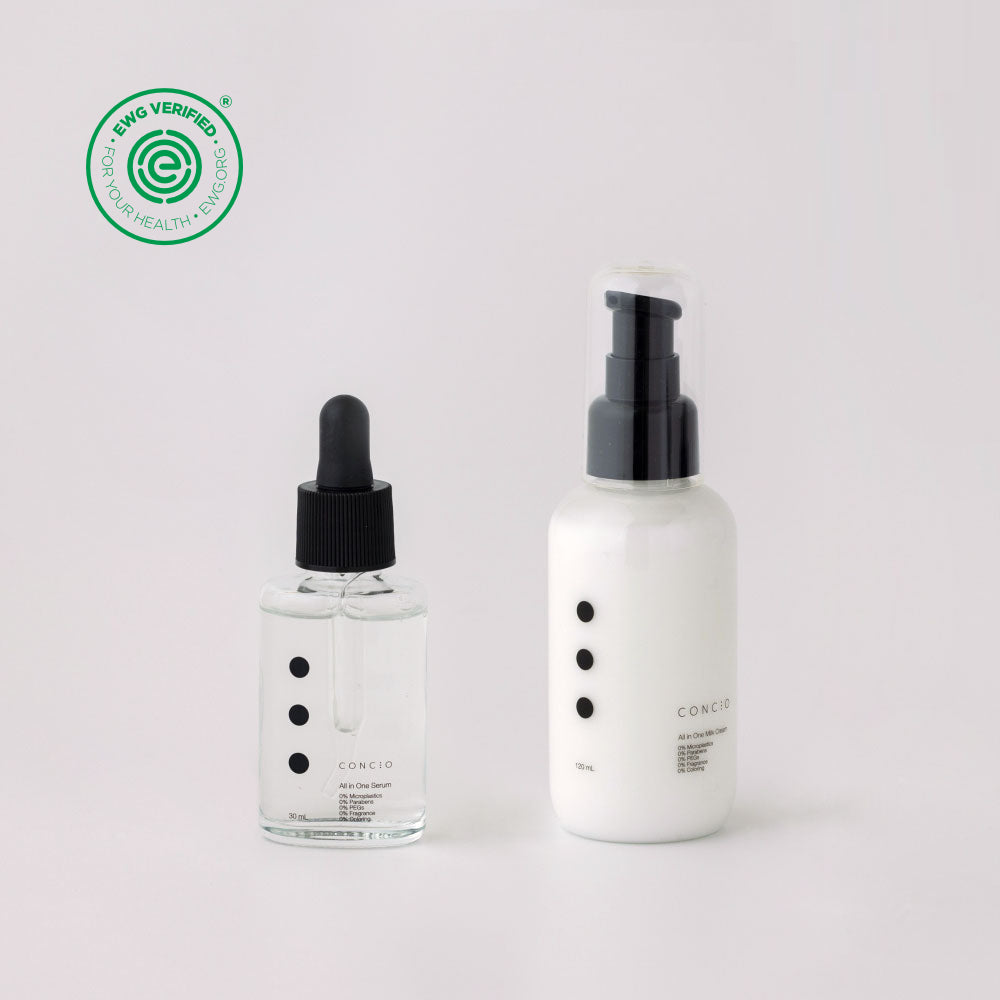 CONCIO All in One Milk Cream & Serum Set（約2ヶ月分）