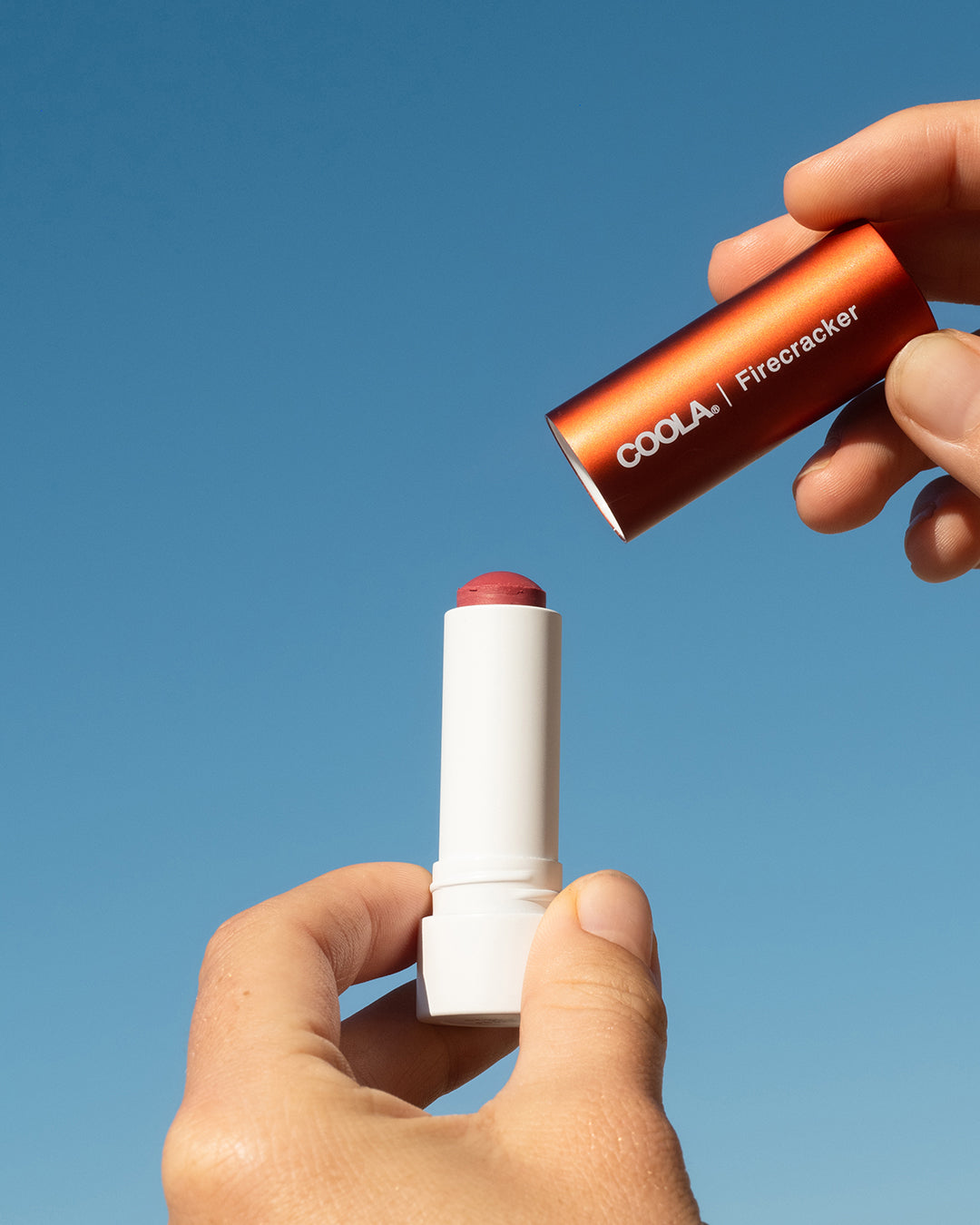 Liplux® Tinted Lip Balm Zinc Oxide Sunscreen in Firecracker | COOLA