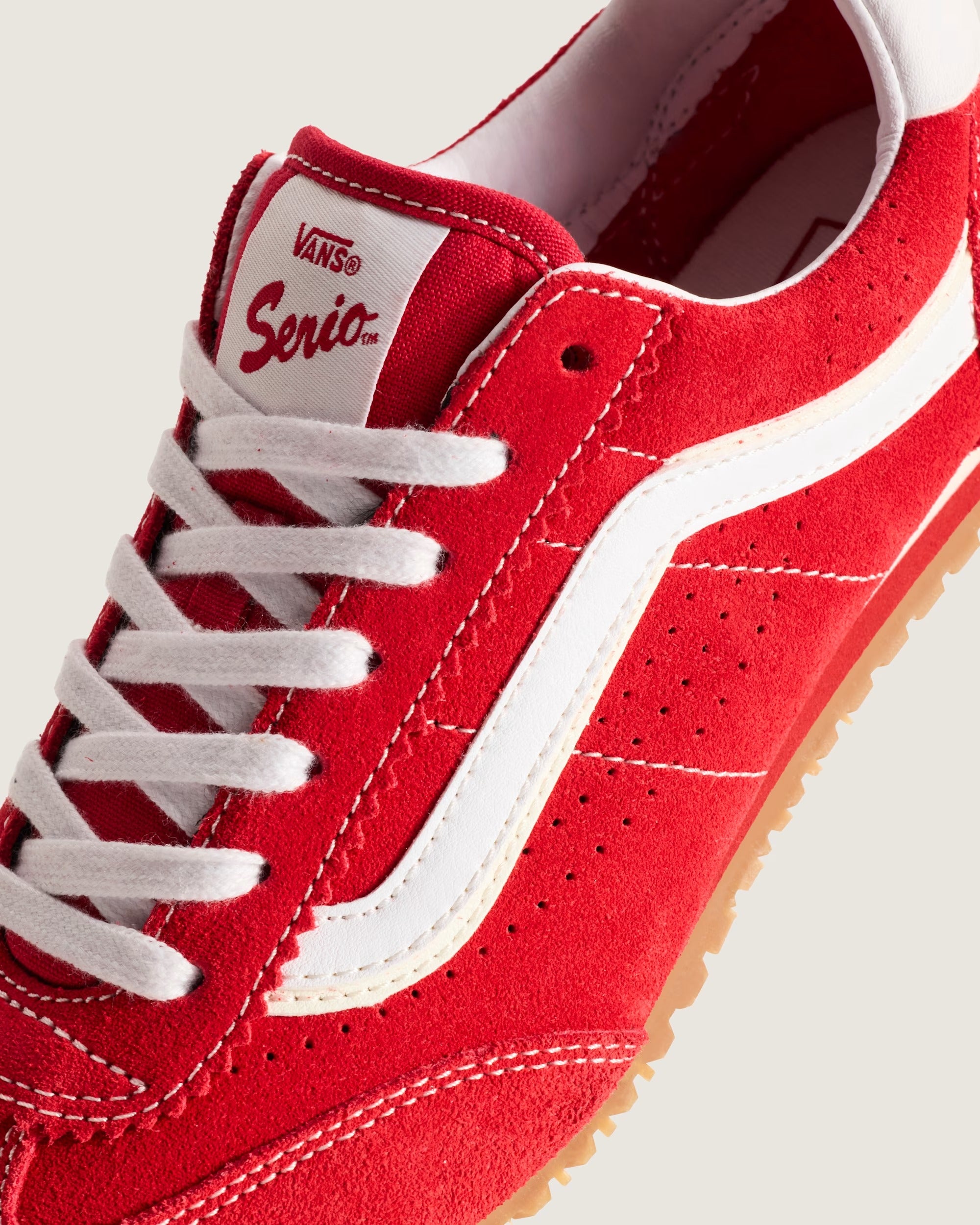 Vans Super Lowpro Shoes - Racing Red – Cool J's Miami online