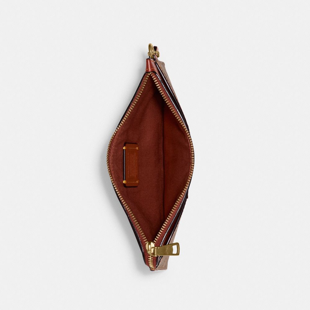 公式】COACH – コーチ | Lジップ リストレット シグネチャー キャンバス