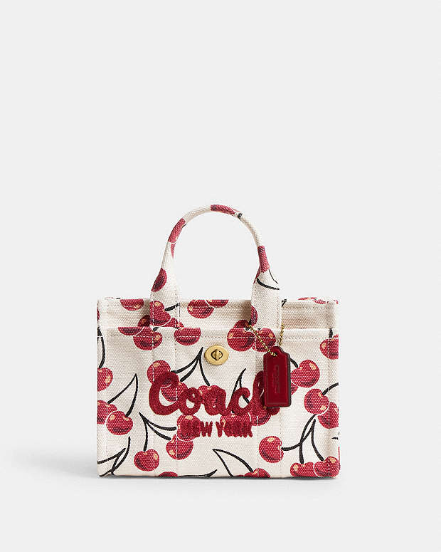 公式】COACH – コーチ | カーゴ トート バッグ 20・チェリー プリント